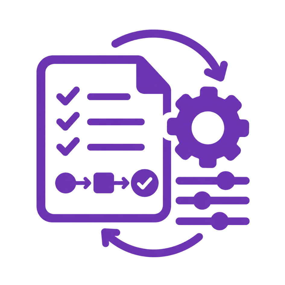 Ícono optimización de protocolos